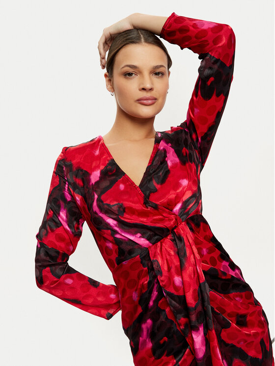 Morgan Morgan Rochie cocktail 242-RYSE.F Roșu Slim Fit