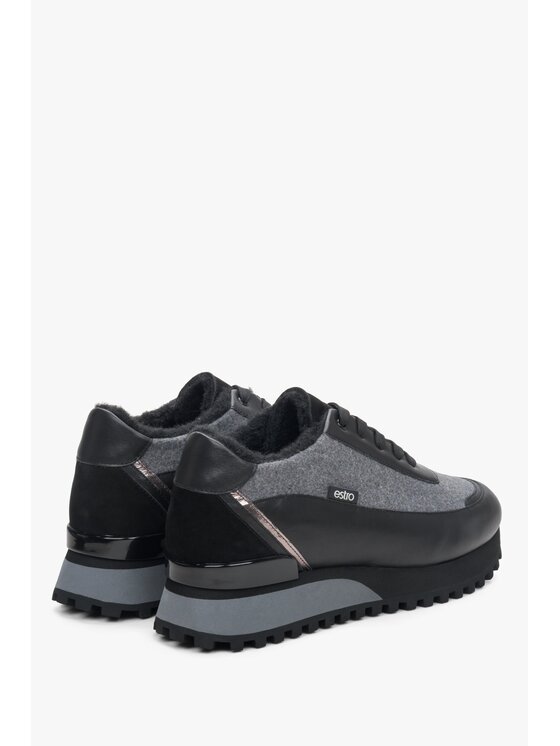 Estro Estro Sneakersy ER00114141 Černá