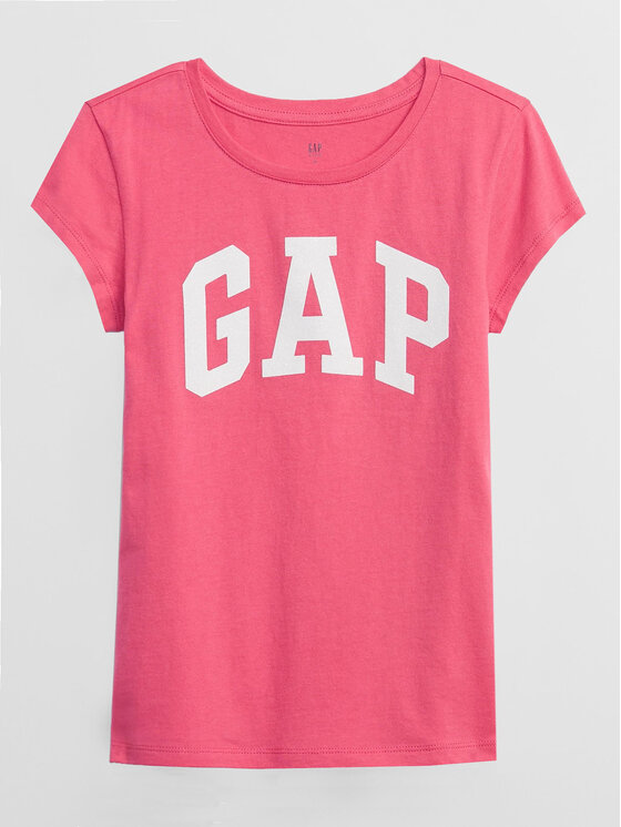 Gap Gap Marškinėliai 460525-05 Rožinė Regular Fit