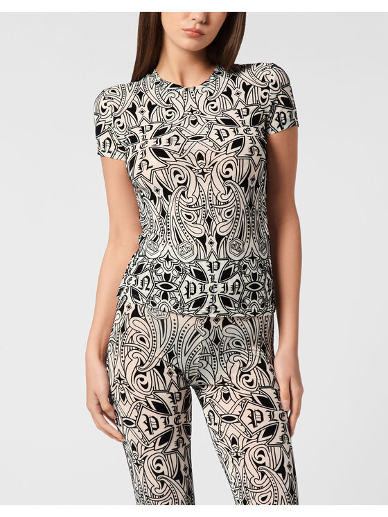 PHILIPP PLEIN PHILIPP PLEIN T-Shirt 26527 Krémová