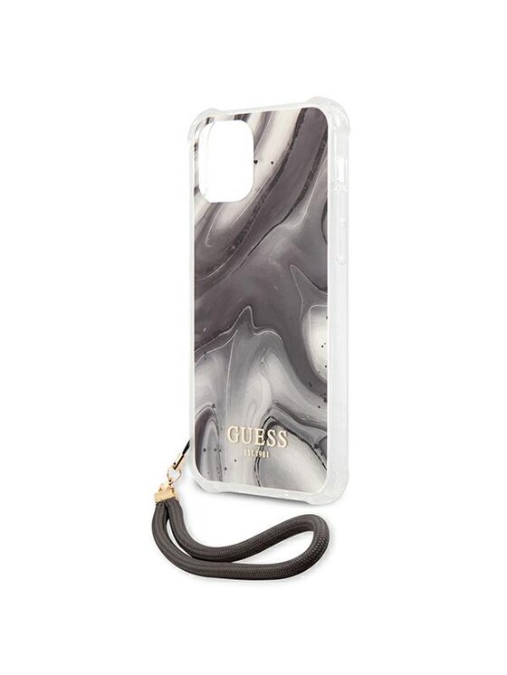 Guess Guess Etui na telefon iPhone 12 Pro Max Szary