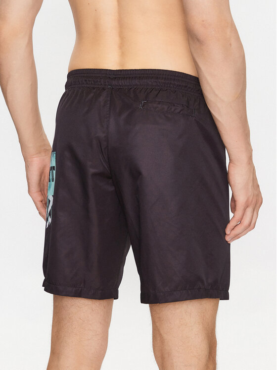 Plein Sport Plein Sport Pantaloncini da bagno Tiger SACC MMX0049 SXV005N Nero Regular Fit