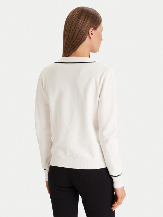 Morgan Morgan Пуловер 252-MCOLO Екрю Regular Fit