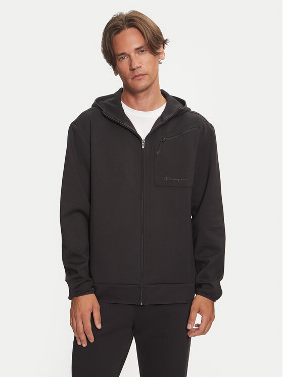 Champion Mikina 219152 Čierna Regular Fit