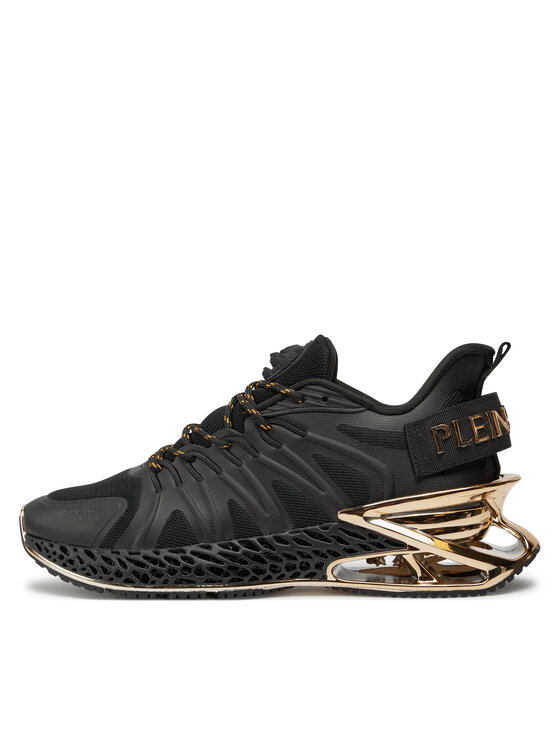 Plein Sport Plein Sport Tenisice Chrome Tiger Gen.X.-02 FACS USC0398 STE003N Crna