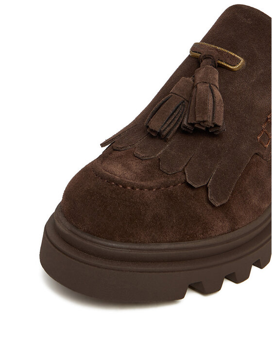Badura Badura Loafersy EO-ARLETTE-01 Brązowy