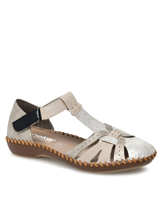 Rieker Rieker Sandalen M1650-60 Beige