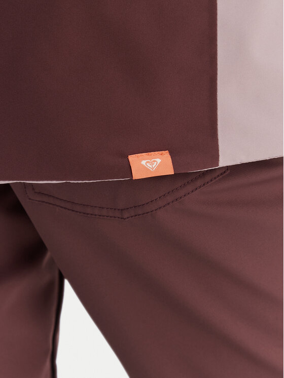 Roxy Roxy Geacă de schi Stormdash ERJTJ03520 Vișiniu Tailored Fit