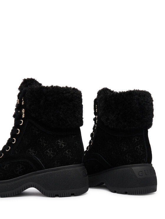 Guess Guess Черевики FLFVIK SUE10 Чорний