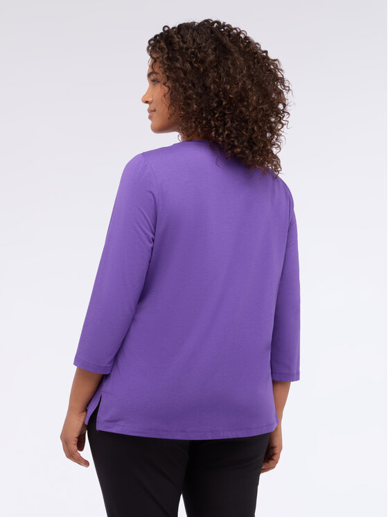 Fiorella Rubino Fiorella Rubino T-shirt G095L008772N029 Viola A-Line Fit
