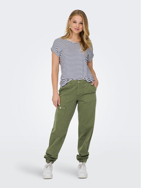 ONLY ONLY Tričko Moster 15206243 Biela Regular Fit