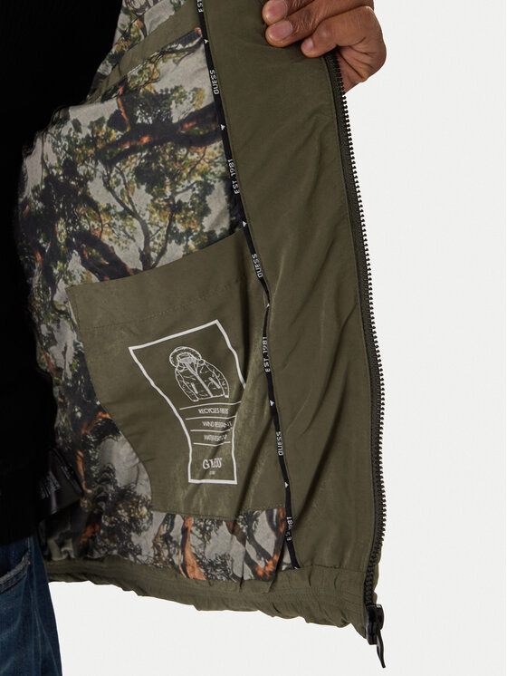 Guess Guess Télikabát M5BL2A W2202 Zöld Regular Fit