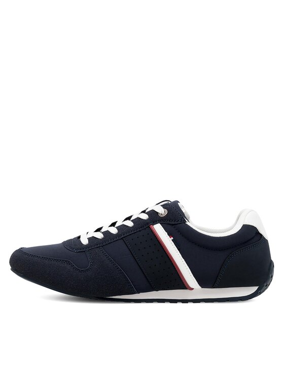 Lanetti Lanetti Sneakersy MP07-01378-01 Granatowy