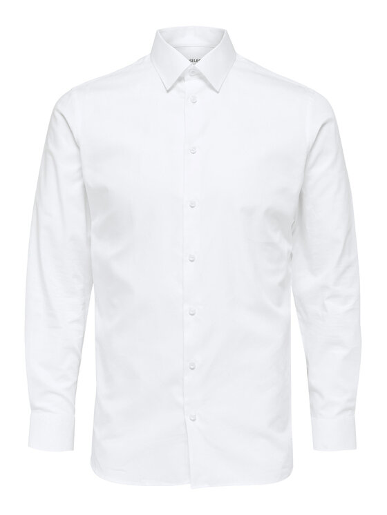 Selected Homme Selected Homme Cămașă Ethan 16080200 Alb Slim Fit