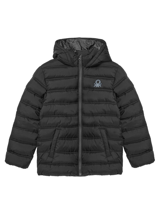 United Colors Of Benetton Kurtka zimowa 2WU0CN016 Czarny Regular Fit