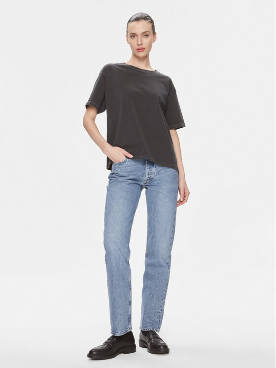 Samsøe Samsøe Samsøe Samsøe Farmer Susan F23400103 Kék Straight Fit