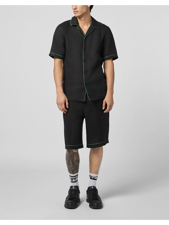 PHILIPP PLEIN PHILIPP PLEIN Koszula 30491 Czarny Regular Fit