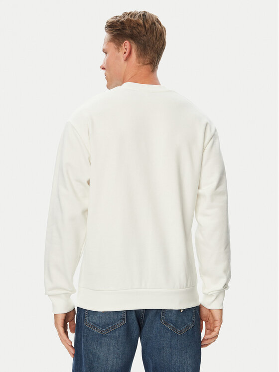 Lacoste Lacoste Bluza SH8868 Kremowy Regular Fit