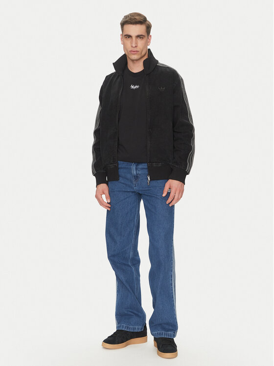 adidas adidas Джинси adicolor Denim Firebird JC6234 Голубий Straight Fit