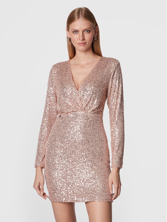 Abito da cocktail B4512 Oro Regular Fit