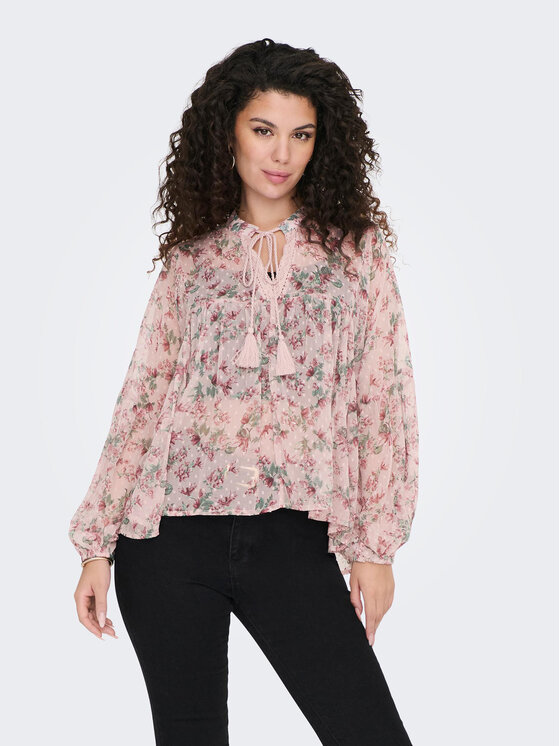 ONLY ONLY Блузка Aida 15283695 Рожевий Loose Fit