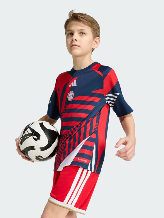 adidas adidas Koszulka techniczna 168862 Niebieski jasny Regular Fit