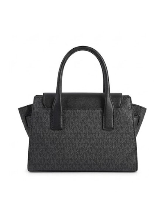 Michael Kors Michael Kors Torebka Black Pvc Satchel Czarny