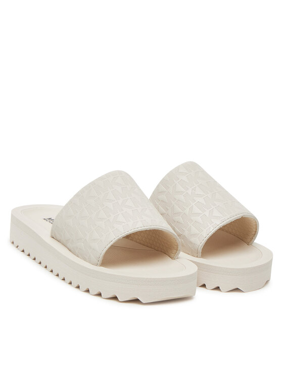 MICHAEL Michael Kors MICHAEL Michael Kors Şlapi MK01372270 Alb