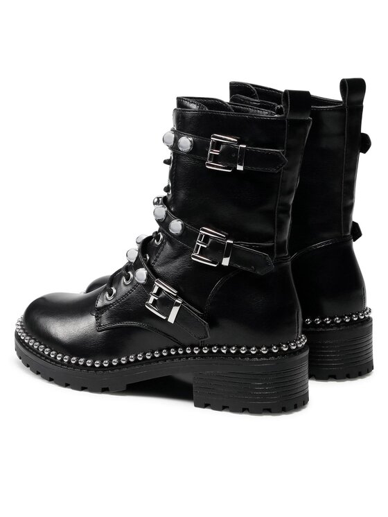 DeeZee DeeZee Schnürstiefeletten WS110113-01 Schwarz