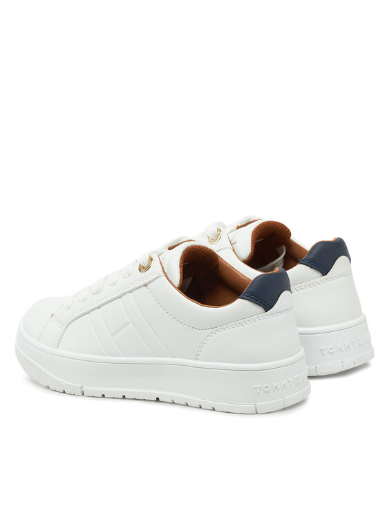 Tommy Hilfiger Tommy Hilfiger Αθλητικά Low Cut Lace-Up Sneaker T3X9-33857-1355 M Λευκό