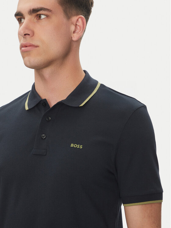BOSS BOSS Polo Parlay 190 50494697 Granatowy Regular Fit