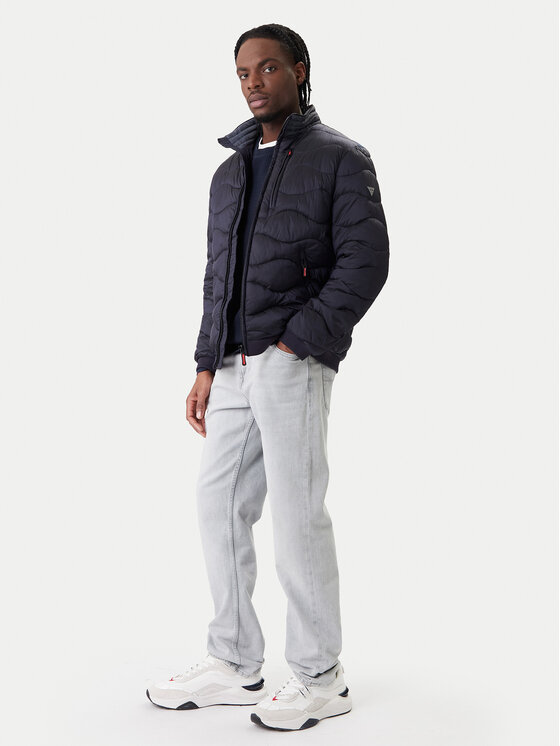 Guess Guess Pārejas jaka M6RL0M WDQ52 Tumši zils Regular Fit