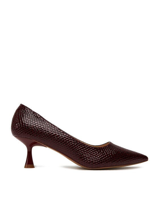 JENNY JENNY High Heels CEO-CD24-212-1 Dunkelrot