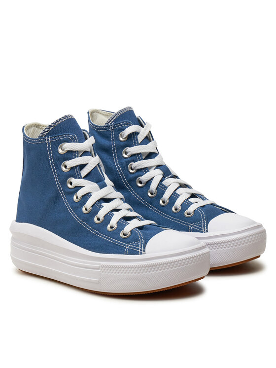 Converse Converse Trampki Chuck Taylor All Star Move Platform A09395C Niebieski