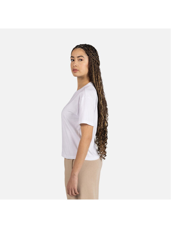 Rossignol Rossignol T-Shirt W Presset Tee Biały Relaxed Fit