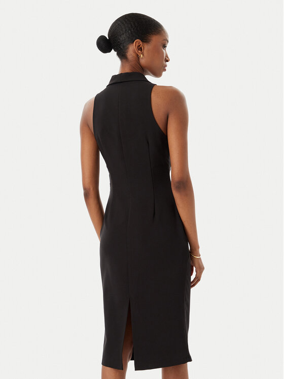 Rinascimento Rinascimento Kokteiļkleita CFC0019846002 Melns Regular Fit