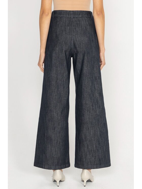 Deni Cler Milano Deni Cler Milano Jeansy W-DC-5277-D5-K1-58-1 Granatowy Loose Leg