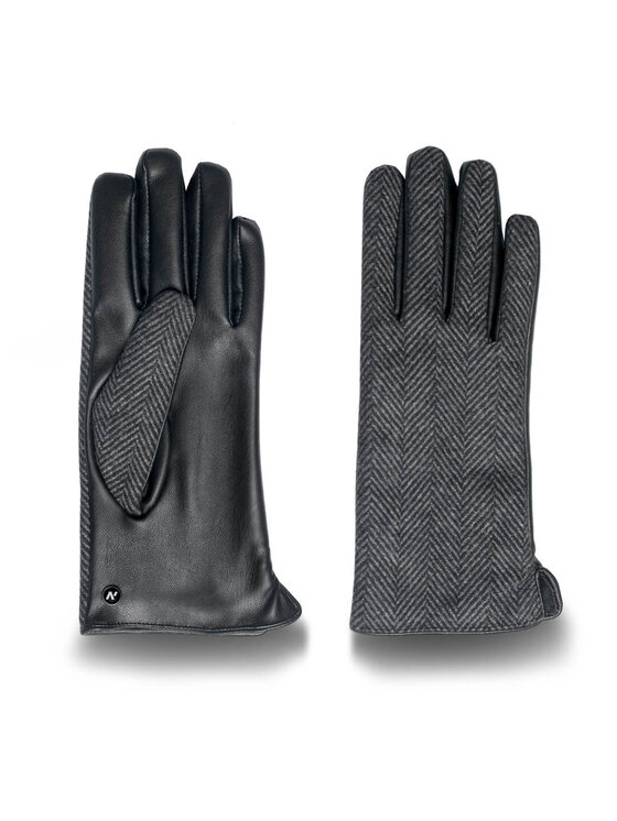 napo gloves napo gloves Rękawiczki Damskie napoLADY eco (czarny/szary) L Szary