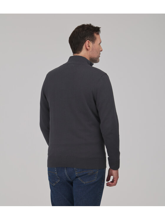 Lee Cooper Lee Cooper Sweter SONY Szary ciemny Regular Fit