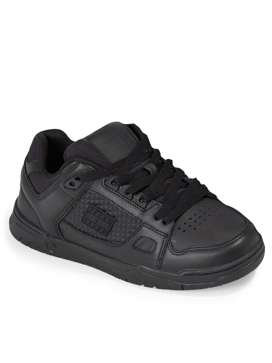 Tommy Jeans Tommy Jeans Tenisice Tjm Leather Skater Tongue EM0EM01260 Crna
