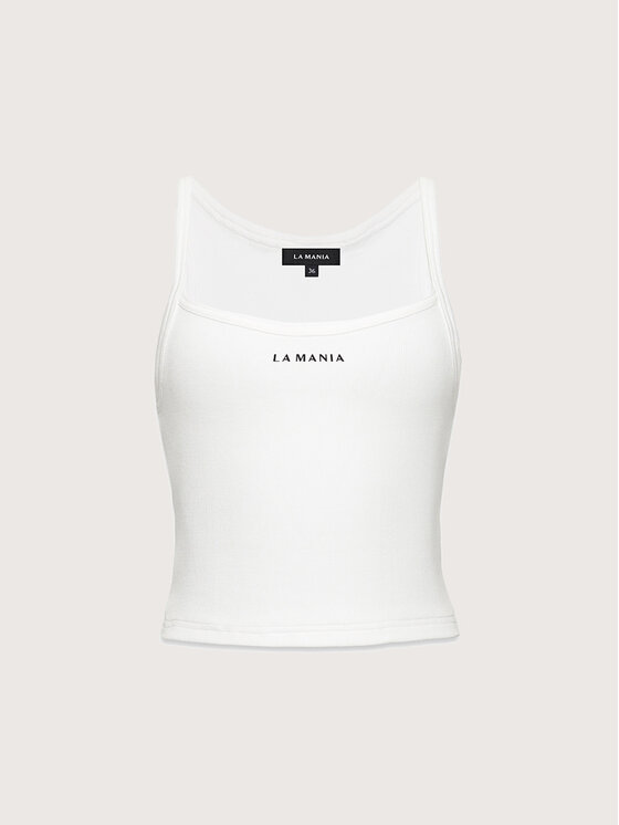 La Mania La Mania Top TALIA Bianco Classic Fit