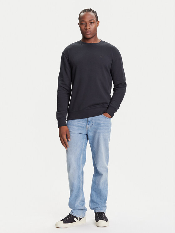 Quiksilver Quiksilver Majica dugih rukava Salt Water Crew EQYFT05158 Crna Regular Fit