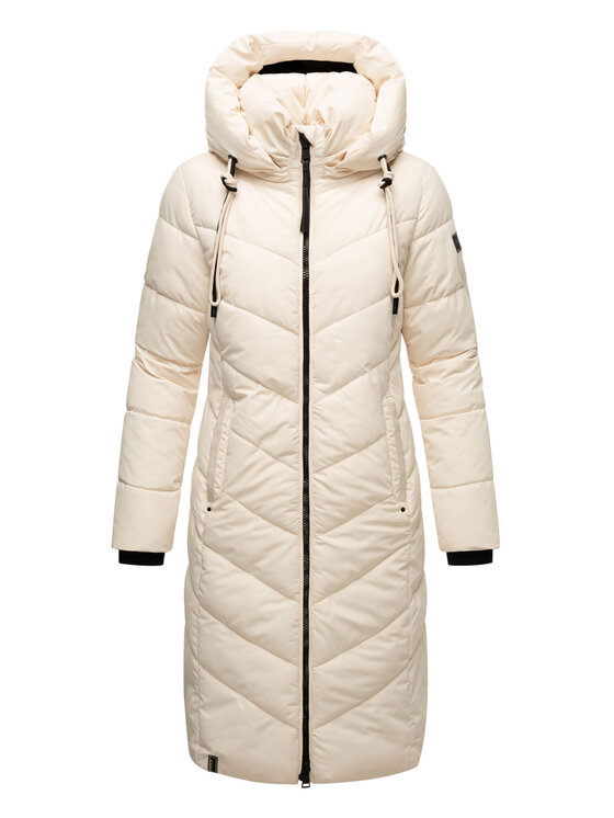 Navahoo Navahoo Kurtka zimowa Sahnekatzi Beżowy Regular Fit
