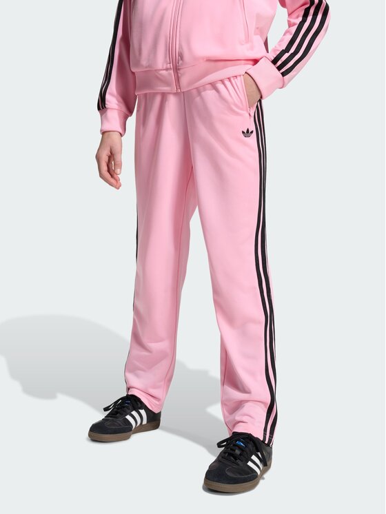 adidas adidas Spodnie dresowe FIREBIRD Różowy Regular Fit