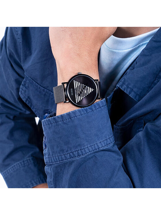 Guess Guess Hodinky GW0502G2 Čierna