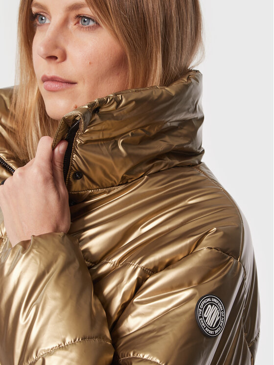 Giubbotto piumino DP2J9228 Oro Oversize