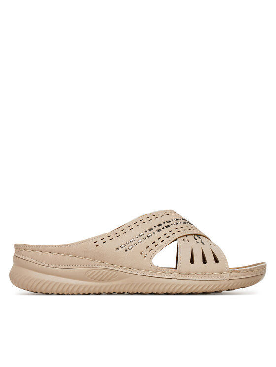 Clara Barson Clara Barson Ciabatte WYL05010-08 Beige