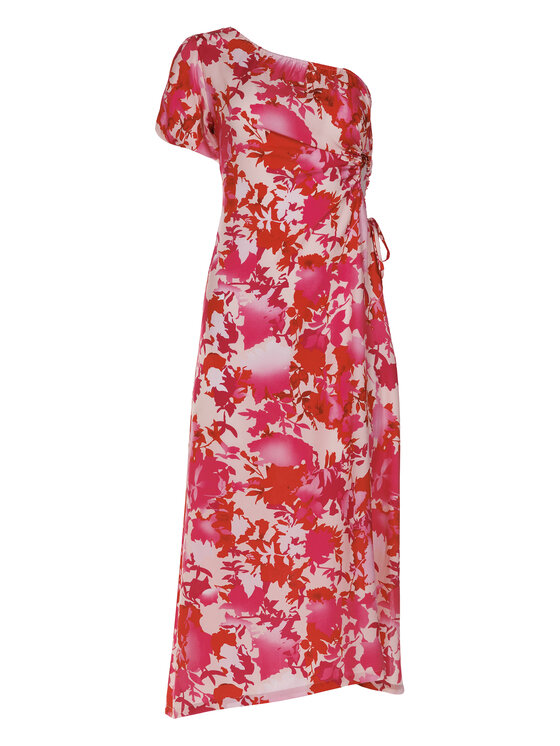 LAURELLA LAURELLA Sukienka codzienna 4SS275 Różowy Regular Fit