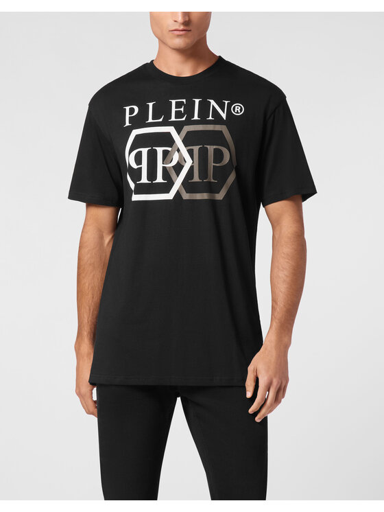 PHILIPP PLEIN PHILIPP PLEIN T-Shirt 9415 Černá Regular Fit