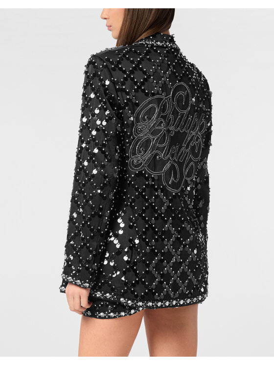 PHILIPP PLEIN PHILIPP PLEIN Marynarka 24265 Czarny